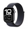 Умные часы Apple Watch Series 10 46mm Aluminum Case with Sport Loop Jet Black/Ink