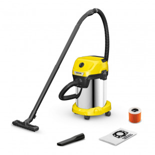 Строительный пылесос Karcher WD 3 S V-19/4/20 (YSY) Yellow