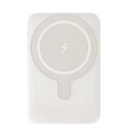 Внешний аккумулятор VLP MagSafe Powerbank 5000 mAh, 3 A, USB-C White