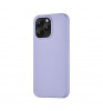 Чехол-накладка uBear Capital Leather Mag Case для смартфона Apple iPhone 15 Pro Digital Lavender