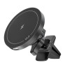 Автомобильный держатель VLP LITE Snap Charge Qi2, MagSafe Black