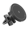 Автомобильный держатель VLP LITE Snap Charge Qi2, MagSafe Black