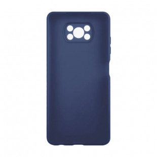 Чехол-накладка с защитой камеры (Xiaomi Poco X3 NFC) Blue