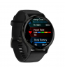 Умные часы Garmin Venu 3 Leather Band Black