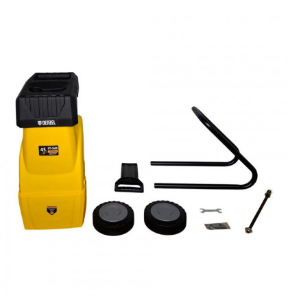 Садовый измельчитель Denzel ETS-2600 Yellow/Black