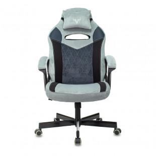 Кресло игровое Zombie VIKING 6 KNIGHT Fabric Blue
