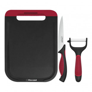 Набор кухонных ножей Rondell Arsenale RD-1892 Black/Red
