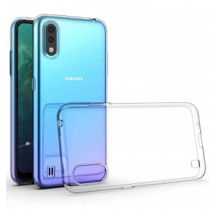 Накладка силиконовая плотная 2mm  (Samsung A015 A01 ) Прозрачная