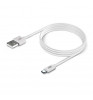 Кабель Borasco USB to USB Type-C Cable 1m 2A White