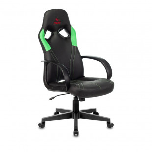 Кресло игровое Zombie RUNNER Back/Green