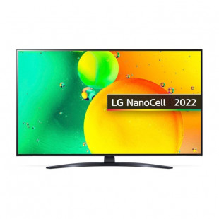 65" Телевизор LG 65NANO766QA 2022 NanoCell, HDR, LED Blue Soot