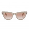 Умные очки Ray-Ban Meta Skyler RW4010 Shiny Chalky Gray/Gradient Cinnamon