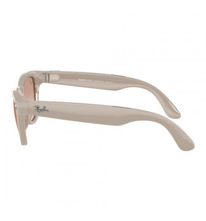 Умные очки Ray-Ban Meta Skyler RW4010 Shiny Chalky Gray/Gradient Cinnamon
