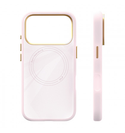 Чехол-накладка VLP Aster Case with MagSafe для смартфона Apple iPhone 17 Pro Pink