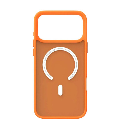 Чехол-накладка VLP Lite Bloom Case with MagSafe для смартфона Apple iPhone 17 Pro Orange