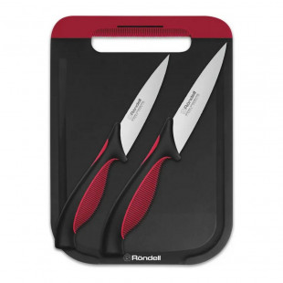 Набор кухонных ножей Rondell Arsenale RD-1975 Black/Red