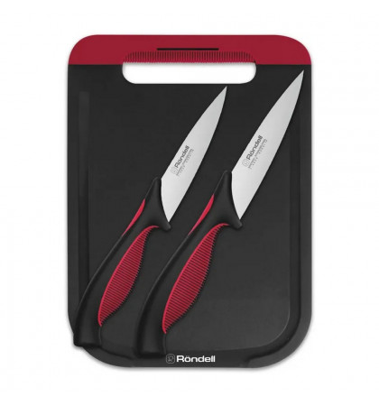 Набор кухонных ножей Rondell Arsenale RD-1975 Black/Red