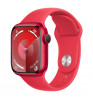 Умные часы Apple Watch Series 9 41mm Aluminum Case with Sport Band S/M Red 