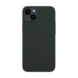 Чехол-накладка VLP Silicone Case with MagSafe для смартфона Apple iPhone 14 Dark Green