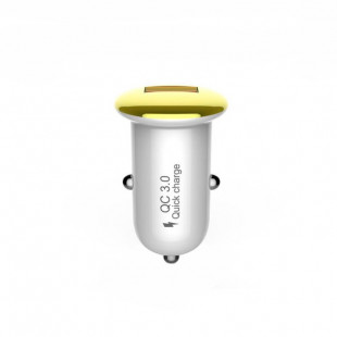 АЗУ Devia Mushroom Series Car Charger Gold