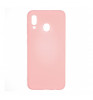 Чехол-накладка силиконовая для смартфона Samsung Galaxy A40 Розовый