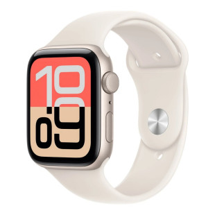 Умные часы Apple Watch SE 3 44mm (2026) Starlight Aluminum Case with Sport Band Sand M/L