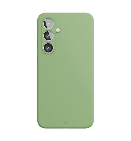 Чехол-накладка VLP Aster Сase MagSafe для Samsung S24 FE Green