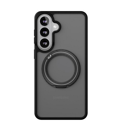 Чехол-накладка VLP Ring Сase MagSafe для Samsung S26 Plus Black