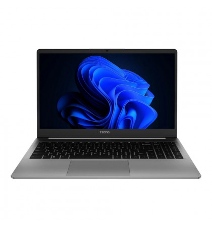 15.6" Ноутбук Tecno MegaBook K15SFA (1920x1080, Ryzen 5 7535HS 3.3Ghz, 16Gb LPDDR5, SSD1Tb, AMD Radeon 660M) Gray