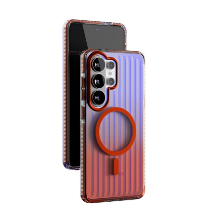 Чехол-накладка VLP Pulse Case with MagSafe для смартфона Samsung S26 Ultra Orange