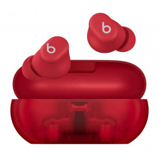 Наушники Beats Solo Buds Transparent Red