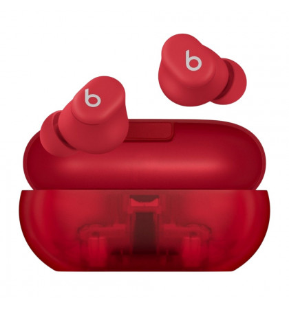 Наушники Beats Solo Buds Transparent Red