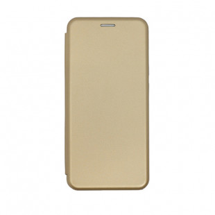 Чехол-книжка экокожа (Xiaomi Poco X3) Золотая