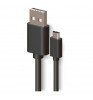 Кабель Borasco USB to USB Type-C Cable 1m 2A Black