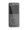 Чехол-накладка VLP Moon Сase MagSafe для смартфона Samsung Galaxy Z Flip 6 Grey