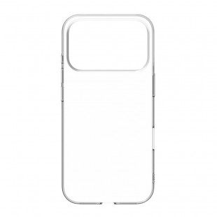 Чехол-накладка Borasco Silicone Сase для смартфона iPhone 17 Pro Max Transparent