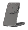 Беспроводное зарядное устройство VLP Alum Power Pro для Apple Natural Titanium