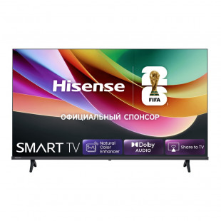 32" Телевизор Hisense 32A4S Black