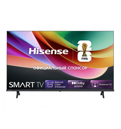 32" Телевизор Hisense 32A4S Black