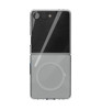 Чехол-накладка VLP Puro Case с MagSafe для Samsung Galaxy Z Flip 8 Transparent