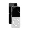 Чехол-накладка VLP Puro Case с MagSafe для Samsung Galaxy Z Flip 8 Transparent