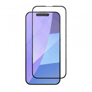 Защитное стекло Aluminosilicate-Glass 2.5D VLP для смартфона iPhone 15 Pro Max Black