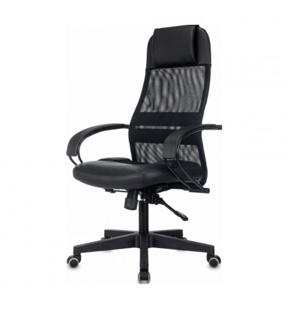 Кресло эргономичное Бюрократ CH-NOVA LUX Black