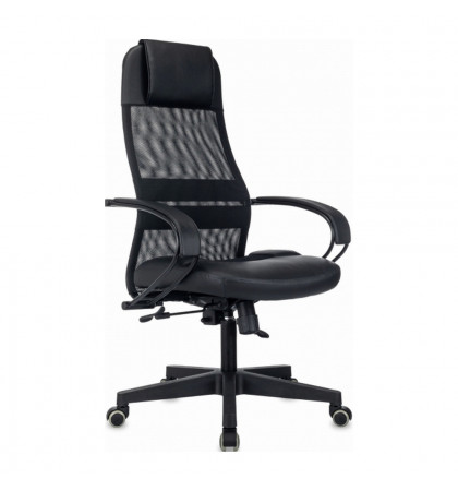 Кресло эргономичное Бюрократ CH-NOVA LUX Black