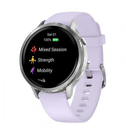 Умные часы Garmin Venu 4 41mm Silver/Periwinkle
