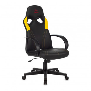 Кресло игровое Zombie RUNNER Black/Yellow