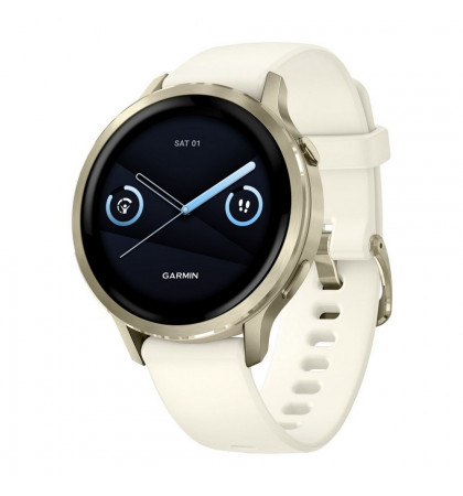 Умные часы Garmin Venu 4 41mm Lunar Gold/Bona
