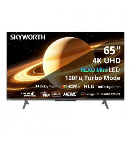 65" Телевизор Skyworth 65X66H Black