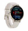 Умные часы Garmin Venu 3S Ivory/Soft Gold Buckle