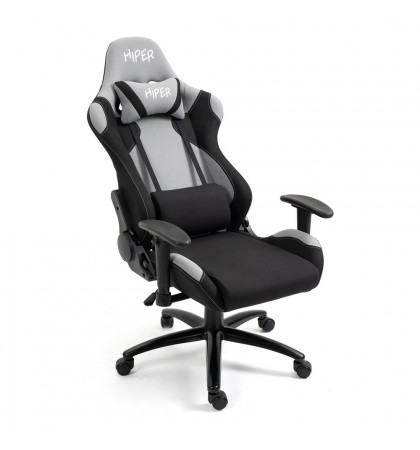 Кресло игровое Hiper HGC101 Gray/Black
